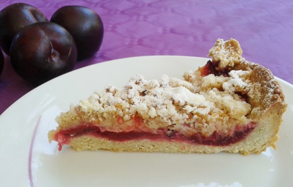 Tarta de ciruelas