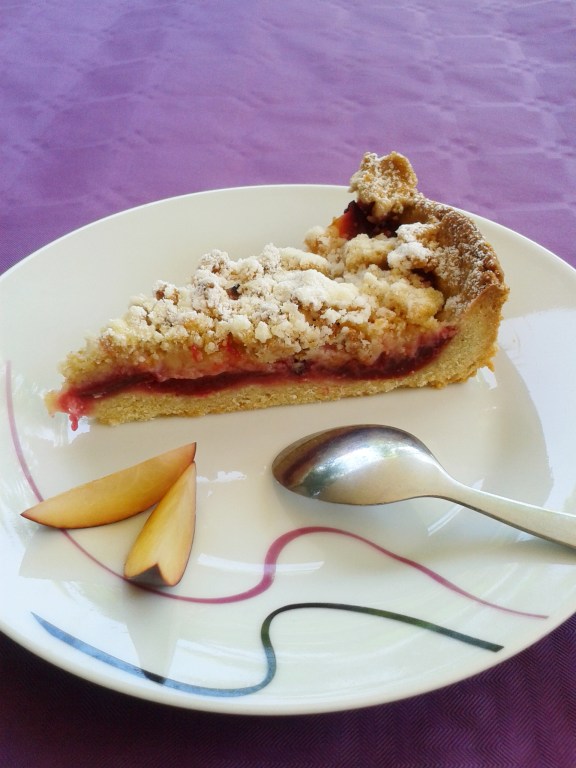 Tarta de ciruelas