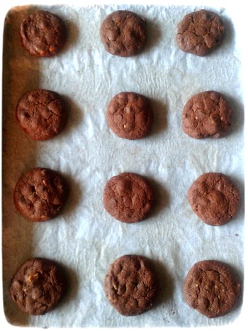 Cookies chocolate macadamia