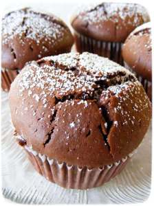 Muffins de nesquick con gotas de chocolate
