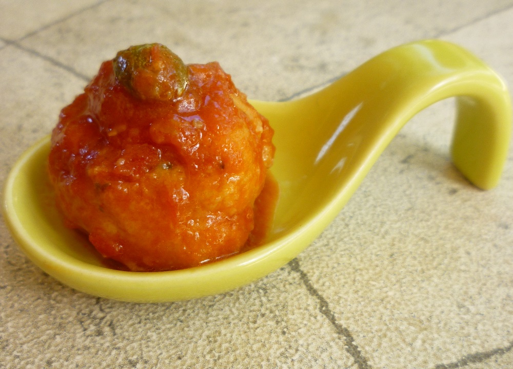 Albóndigas De Atún Y Requesón En Salsa De Tomate Sin Gluten
